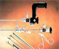  Quelques instruments ont utilisé dans hysteroscopy 